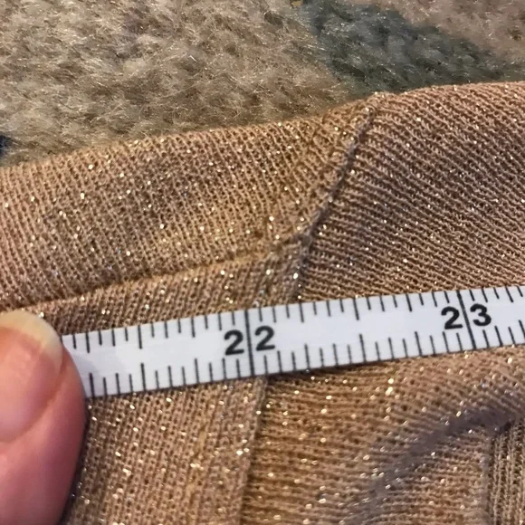 JUS D’ Orange CROPPED SHRUG SWEATER XS/S - Picture 9 of 16